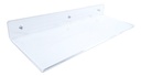 Repisa Estante Flotante Acrilico 4 Mm Para Pared 80 X 30 Cm