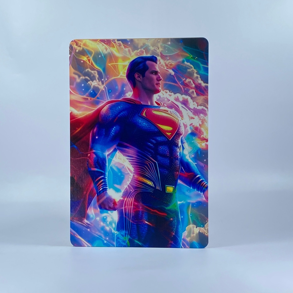 Cuadro Decorativo Superman 20x30 Impresión Mdf 3mm M01