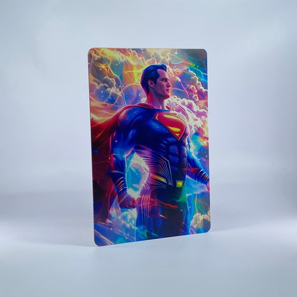 Cuadro Decorativo Superman 20x30 Impresión Mdf 3mm M01