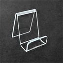 Exhibidor/soporte P/celular Acrílico 2mm 4x5.5 Cm (pack 10)