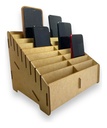 Caja Organizador Exhibidor Mdf 3mm Para 18 Teléfono Celular