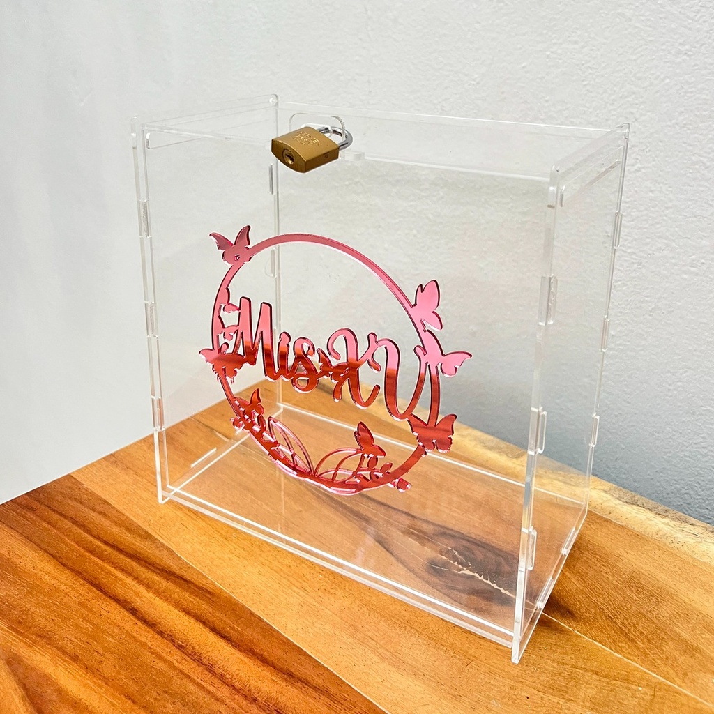 Caja Buzón Sobres Alcancía Color Personalizada