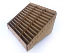 Caja Organizador Exhibidor Mdf 36 Teléfono Celular Decorado