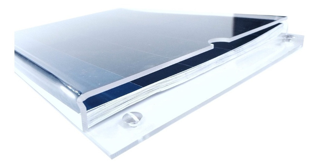 Porta Hojas Documentos Acrilico 50 Hoja T/carta Vertical