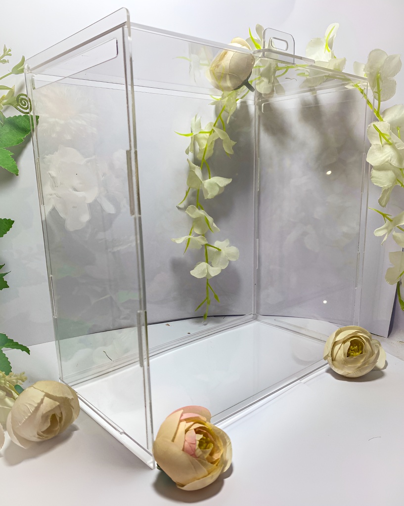 Caja Buzón Sobres Alcancía Colección Lisa Acrílico