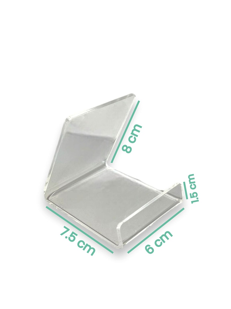 Exhibidor Celular Acrílico 6x8x7.2 (100pz)