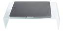 Soporte Elevador Base Monitor Acrilico Laptop 50x25x10