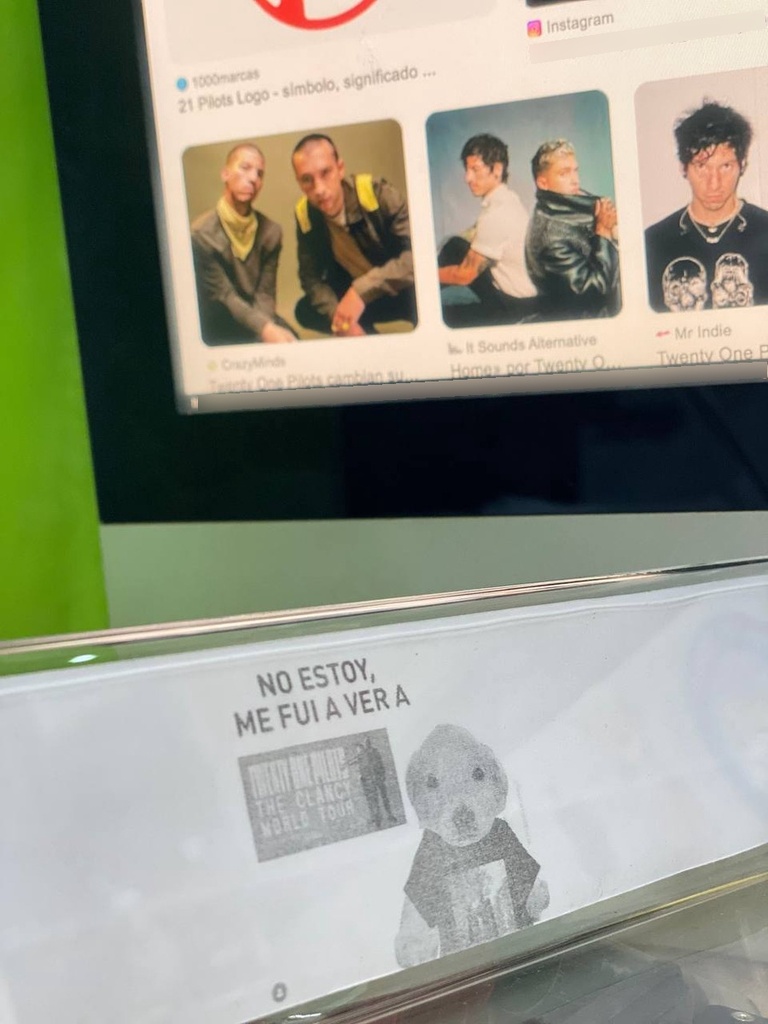 Porta Nombre, Acrílico De 2mm 23x5 Cm Pack 5