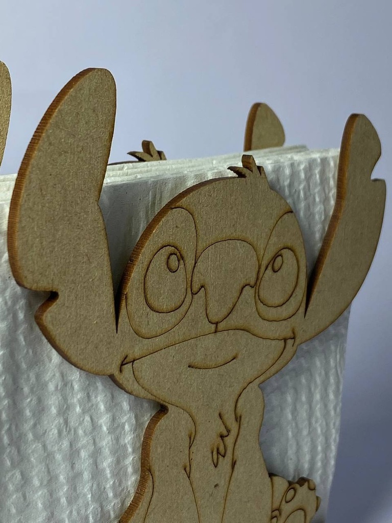 Servilleteros Stitch Recuerdo Grabado Personalizado 15 Pzas
