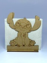 Servilleteros Stitch Recuerdo Grabado Personalizado 15 Pzas