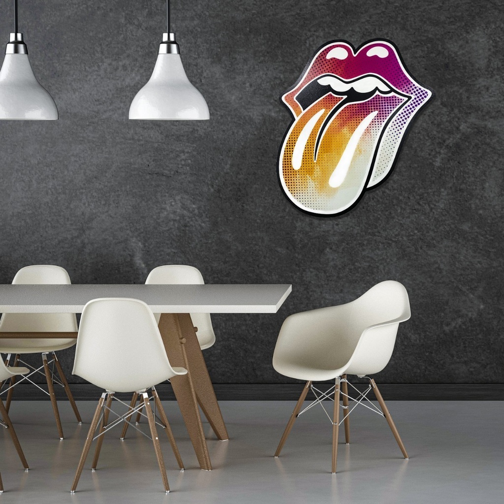 Cuadro Rolling Stone Pop Impresión Directa Madera Mdf 6 Mm