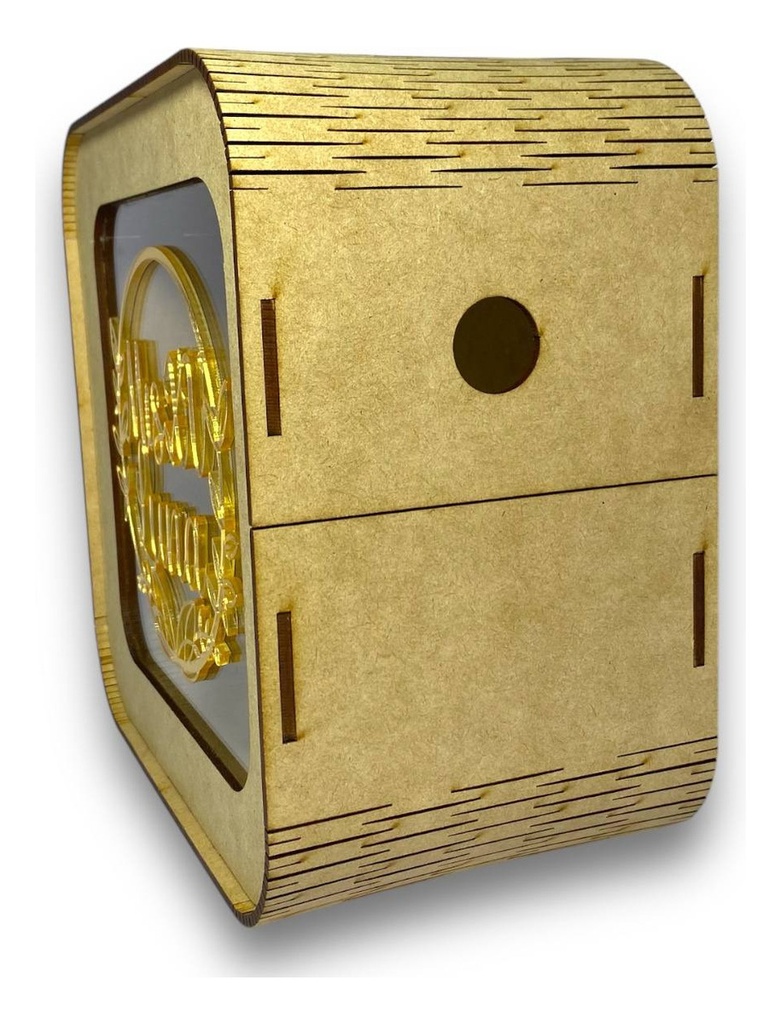 Caja Buzón Sobres Alcancía Mis Quince Años Dorado