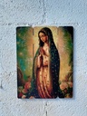 Cuadro Virgen Guadalupe Impresión Directa En Mdf 30x25cm M1