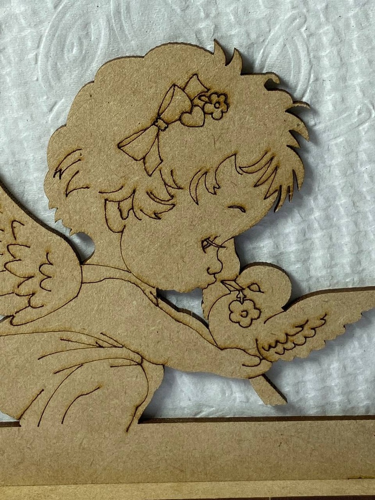 Servilleteros Bautizo Recuerdo Grabado Personalizado 15 Pzas