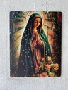 Cuadro Virgen Guadalupe Impresión Directa En Mdf 30x25cm M2