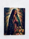 Cuadro Virgen Guadalupe Impresión Directa En Mdf 30x25cm M2