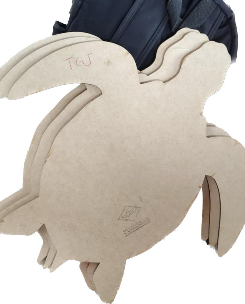 Tortuga grande MDF Julio