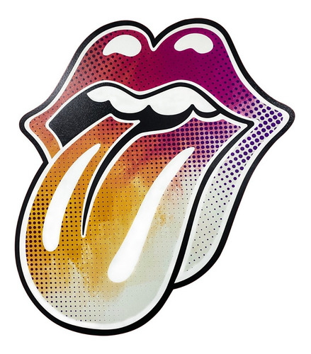 Cuadro Rolling Stone Pop Impresión Directa Madera Mdf 6 Mm