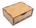 10 Cajas Alhajero (12x4x9cm) Madera Mdf