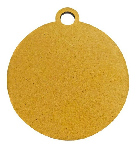 Llavero Identificador Redondo Mdf 8 Cm