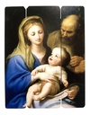 Cuadro Virgen La Santa Familia Impresión Directa Mdf 60x77cm
