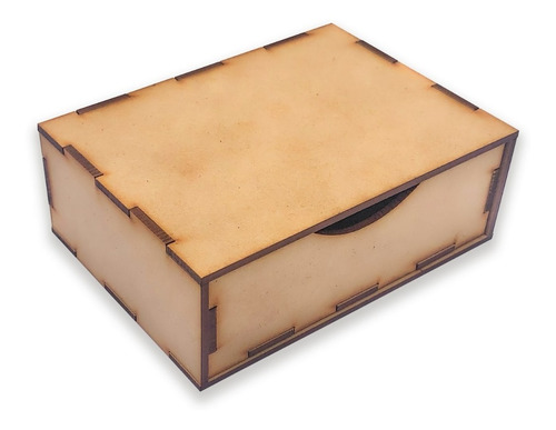10 Cajas Alhajero (12x4x7cm) Madera Mdf