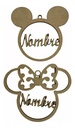 Kit 48 Esferas Navideñas Personalizadas Mickey Y Minnie 10cm