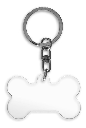 Llavero Clásico Forma Hueso Pack 50 Piezas - 4.5x2 Cm 