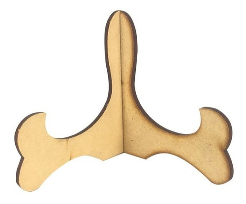 Soporte Tripie Madera Chico Mdf Pack De 25 
