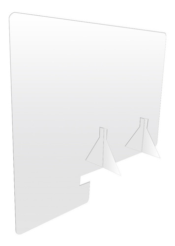 Mampara Protectora Para Escritorio Separador 75 Cm X 65 Cm