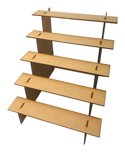 Base Escalera Bautizo Boda Xv Años Candy Bar Mdf