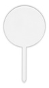 Cake Topper Circular Acrilico 3mm - 50 Pzs. 