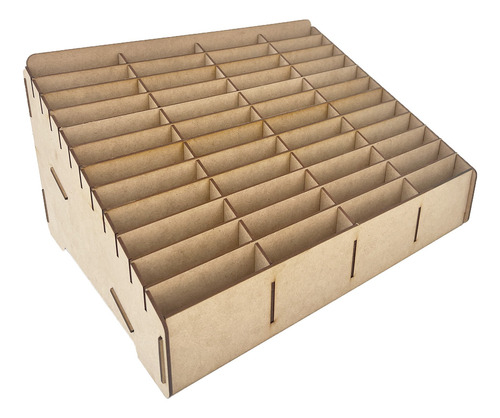 Caja Organizador Exhibidor Mdf Para 48 Telefono Celular