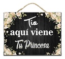 Letrero Cuadro Para Pajes De Boda Decoración M11 - 40x30cm