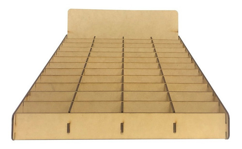 Caja Organizador Exhibidor Mdf Para 48 Cajetilla De Cigarro