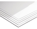 Lamina Acrílico Transparente 60x70 Cm En 6 Mm Pack 1 Pz