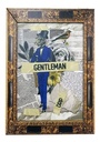 Cuadro Decorativo Vintage Hogar Gentleman Marco 26x37