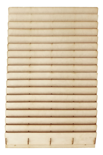 Organizador De Sobres O Marbetes 68 Espacios Mdf 3mm