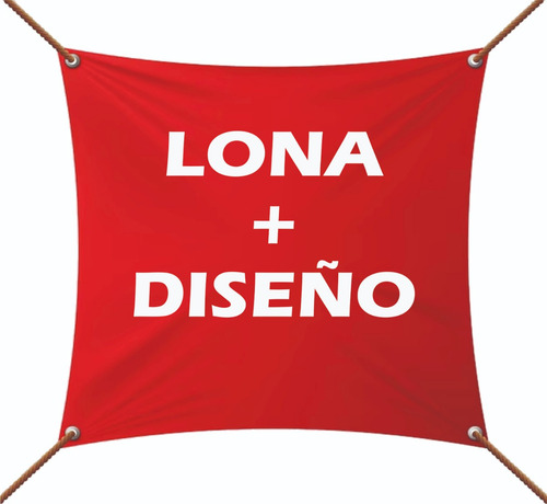 Lona Impresa Con Diseño Publicidad Eventos Anuncio