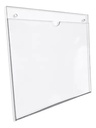 Porta Hojas Carta Horizontal, Acrílico De 2mm (pack 12)