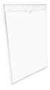 Porta Hojas Carta Vertical, Acrílico De 2mm Pack 80 Pzs