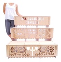 Altar Grande Decorativo Dia De Muertos Ofrenda Mdf Sencillo