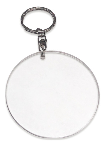 Círculos Acrílico 6cm 3mm  - Sin Herraje (pack 60) 