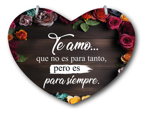 Letrero Pajes Boda Diseño Corazón 40x30cm Decoración B2