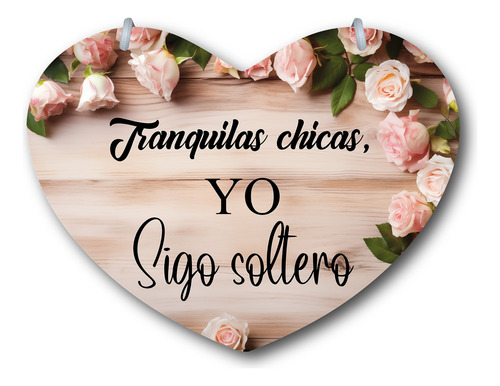 Letrero Pajes Boda Diseño Corazón 40x30cm Decoración A4