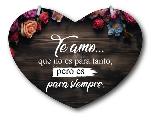 Letrero Pajes Boda Diseño Corazón 40x30cm Decoración C2