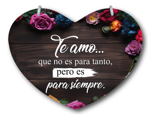 Letrero Pajes Boda Diseño Corazón 40x30cm Decoración D2