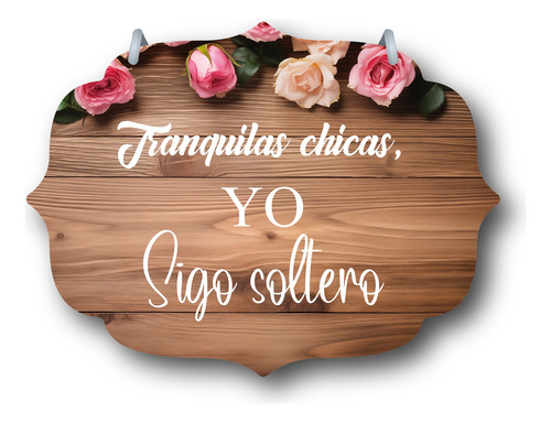 Letrero Pajes Boda Diseño 40x30cm Decoración K4