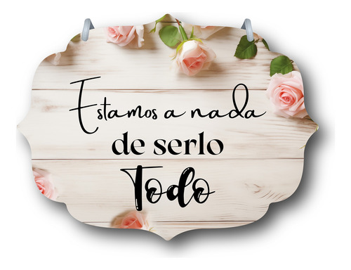 Letrero Pajes Boda Diseño 40x30cm Decoración L3