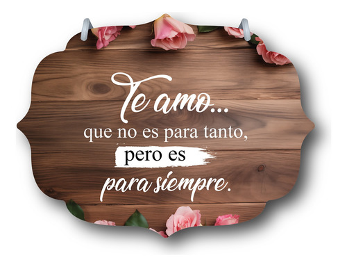 Letrero Pajes Boda Diseño 40x30cm Decoración G2